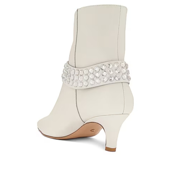 Raye Alvar Kitten Boot in Bone - Picture 8 of 10